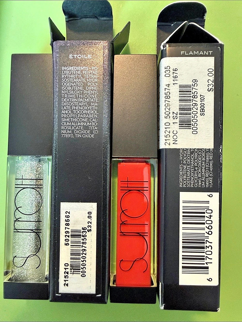 Dior Lip Lustre Lipsticks Pink & Red NWT